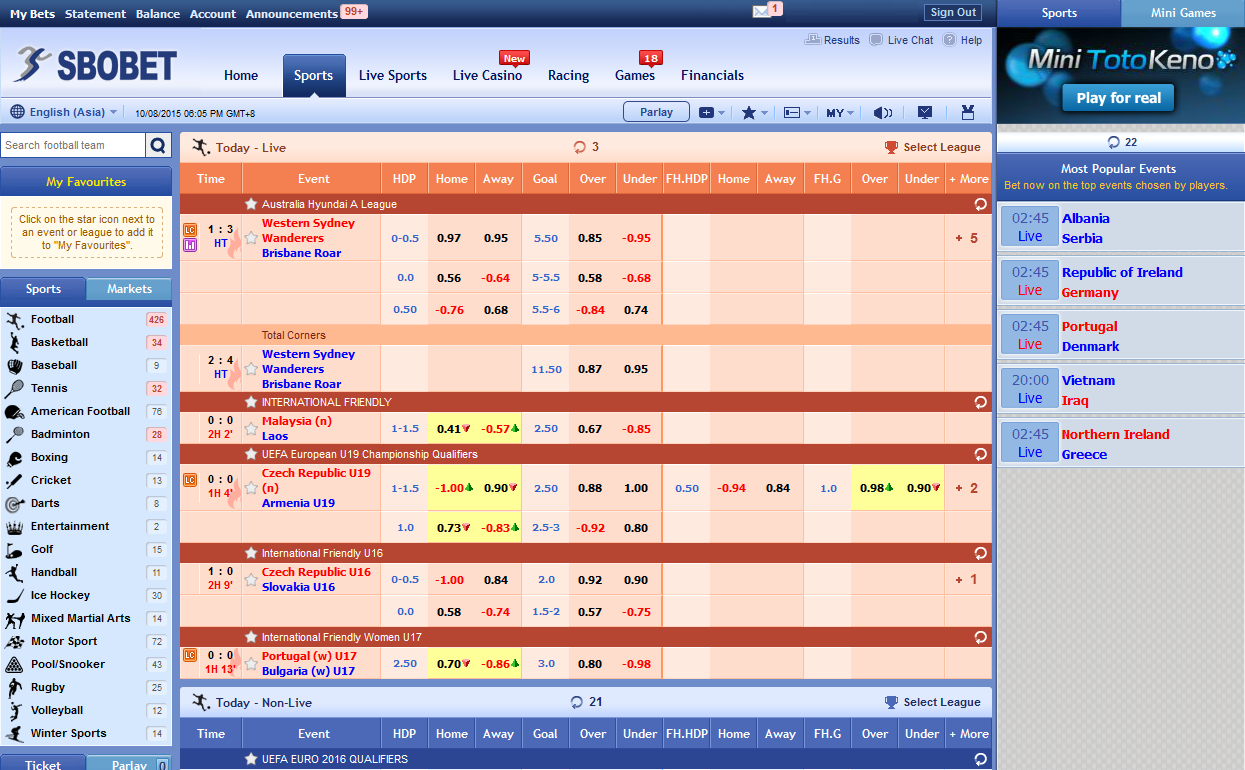 Sbobet